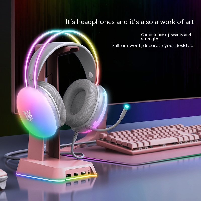 RGB Gaming Headset with Microphone
