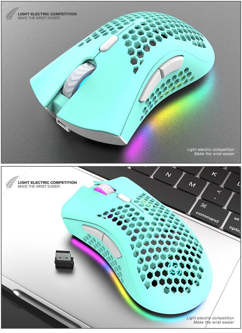 BM600 Rechargeable RGB Wireless Gaming Mouse