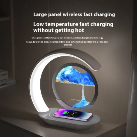 Sand Art Wireless Charging Lamp