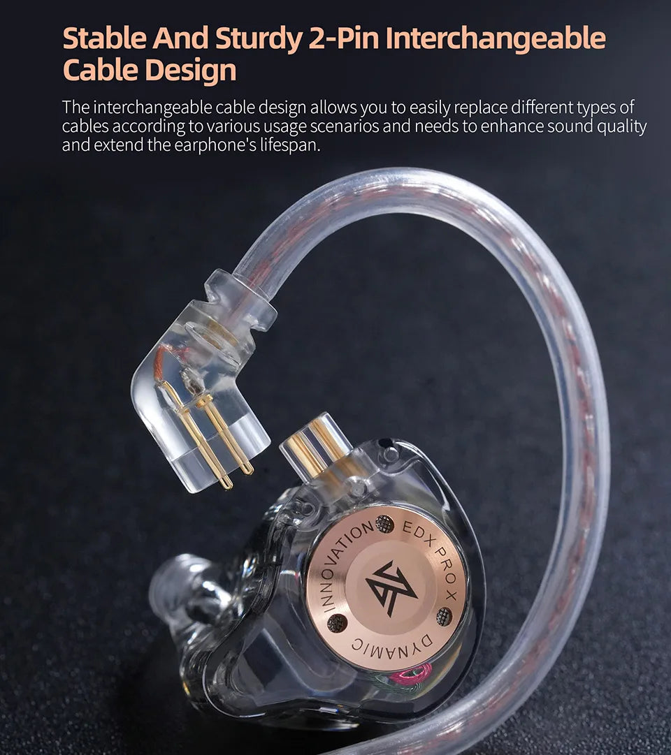 KZ EDX PRO X Hi-Fi Wired Earphones