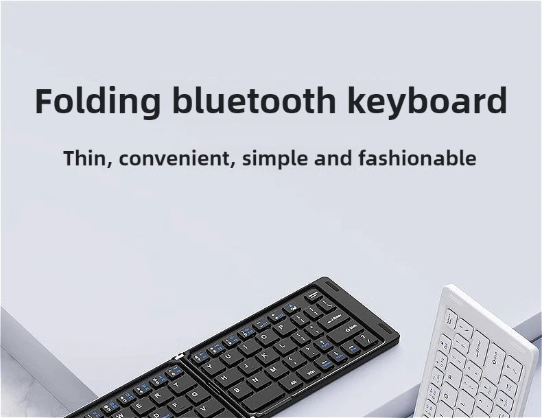 Foldable Bluetooth Travel Keyboard