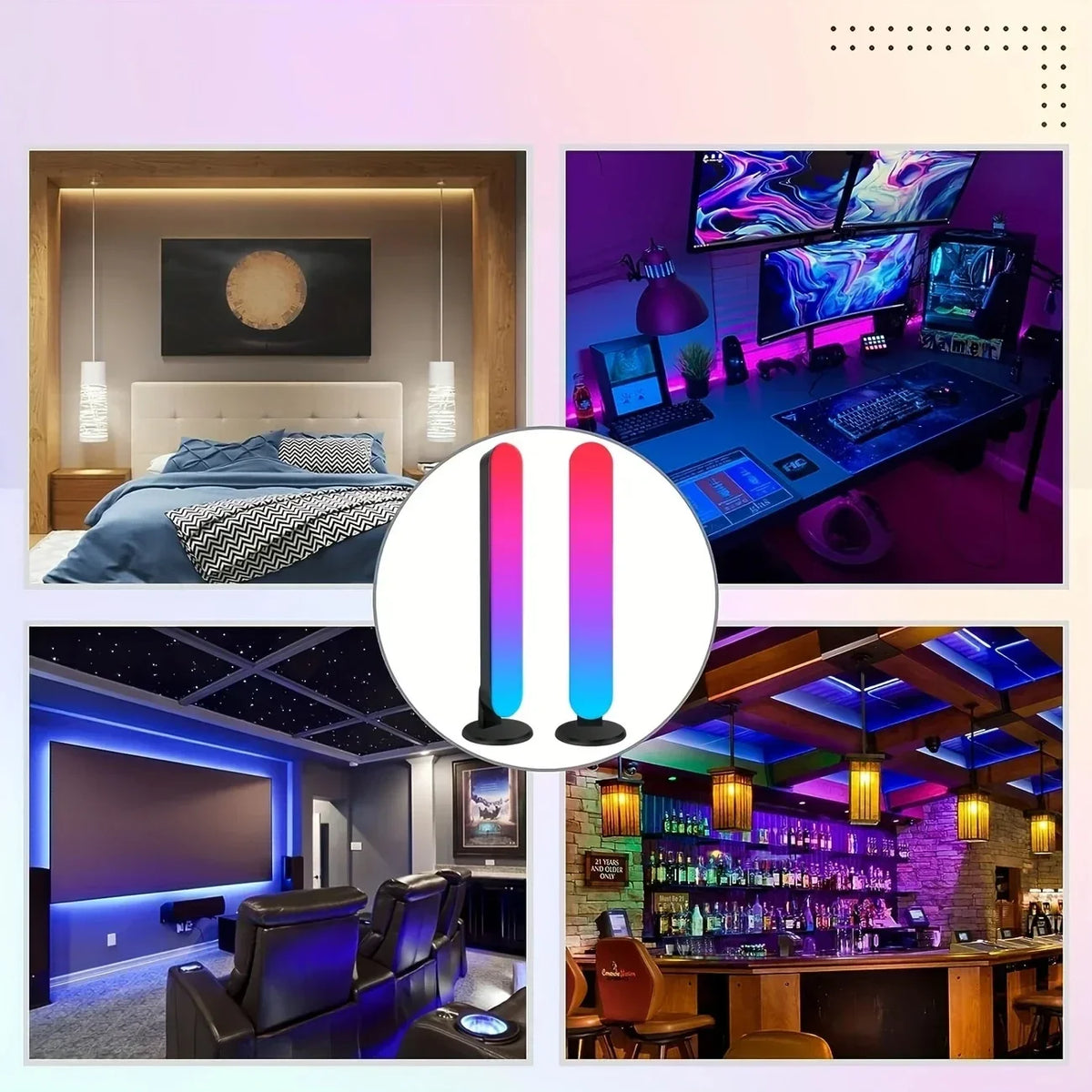 Sound-Reactive RGB Light Bar