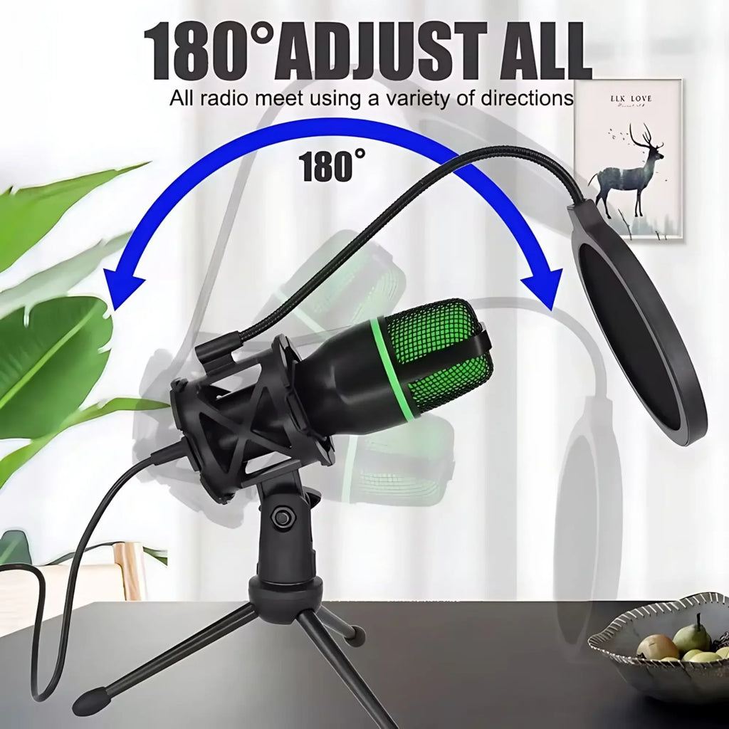 RGB USB Condenser Microphone Kit