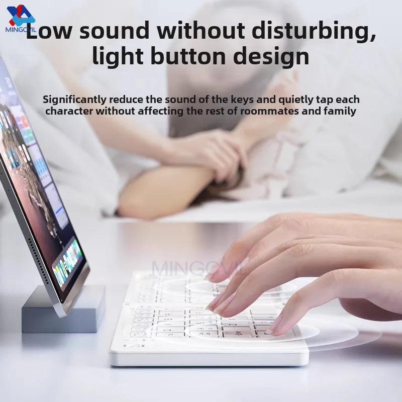 Foldable Bluetooth Travel Keyboard