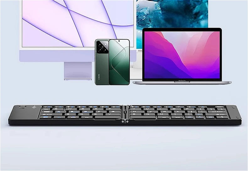 Foldable Bluetooth Travel Keyboard