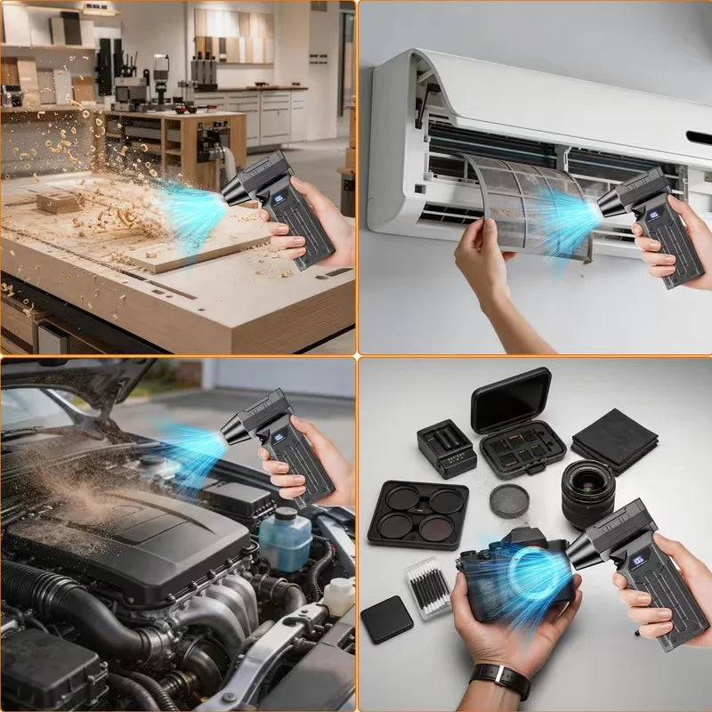 130,000 RPM Rechargeable Air Duster