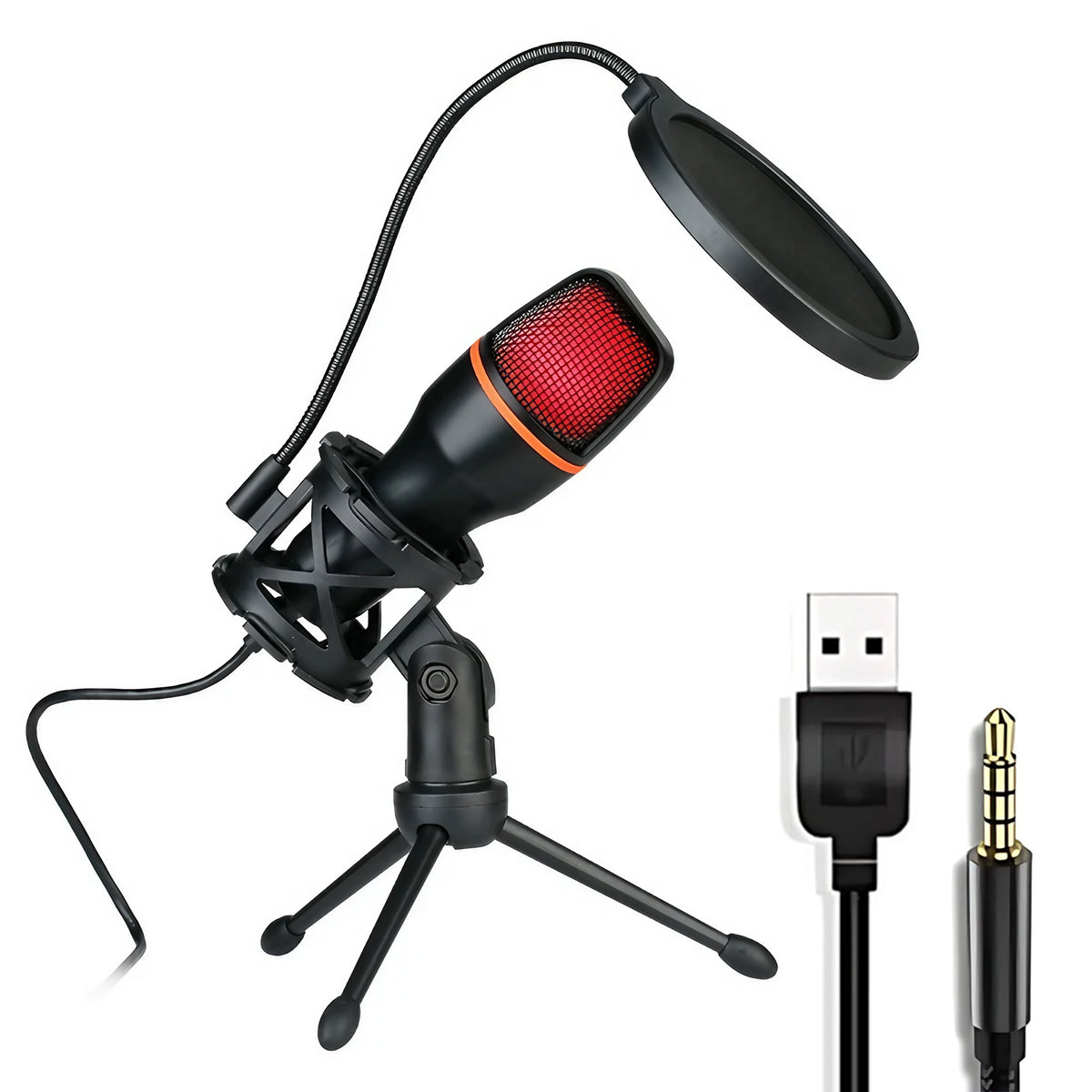 RGB USB Condenser Microphone Kit