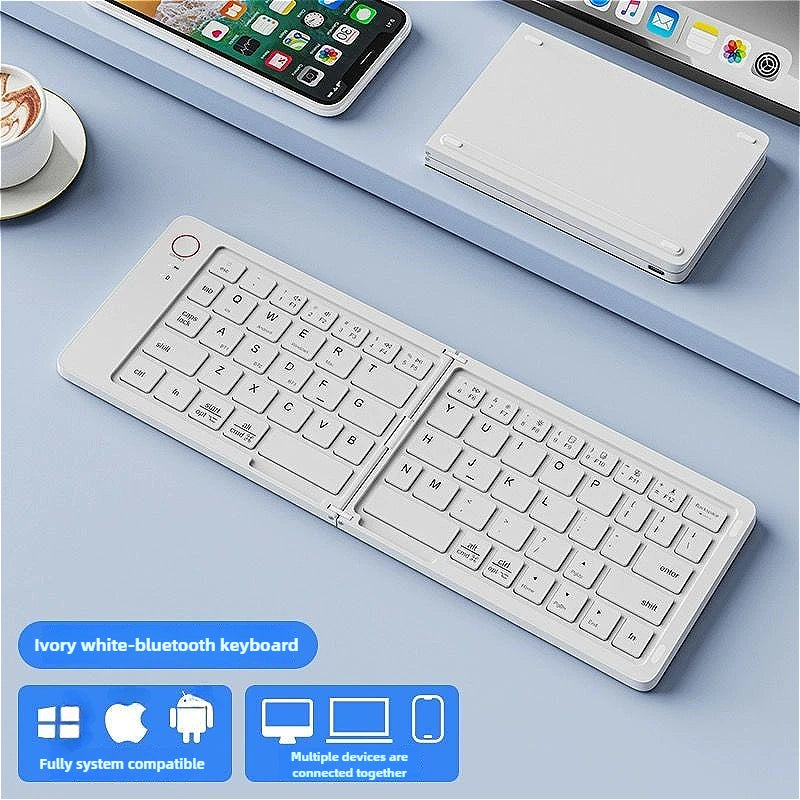 Foldable Bluetooth Travel Keyboard