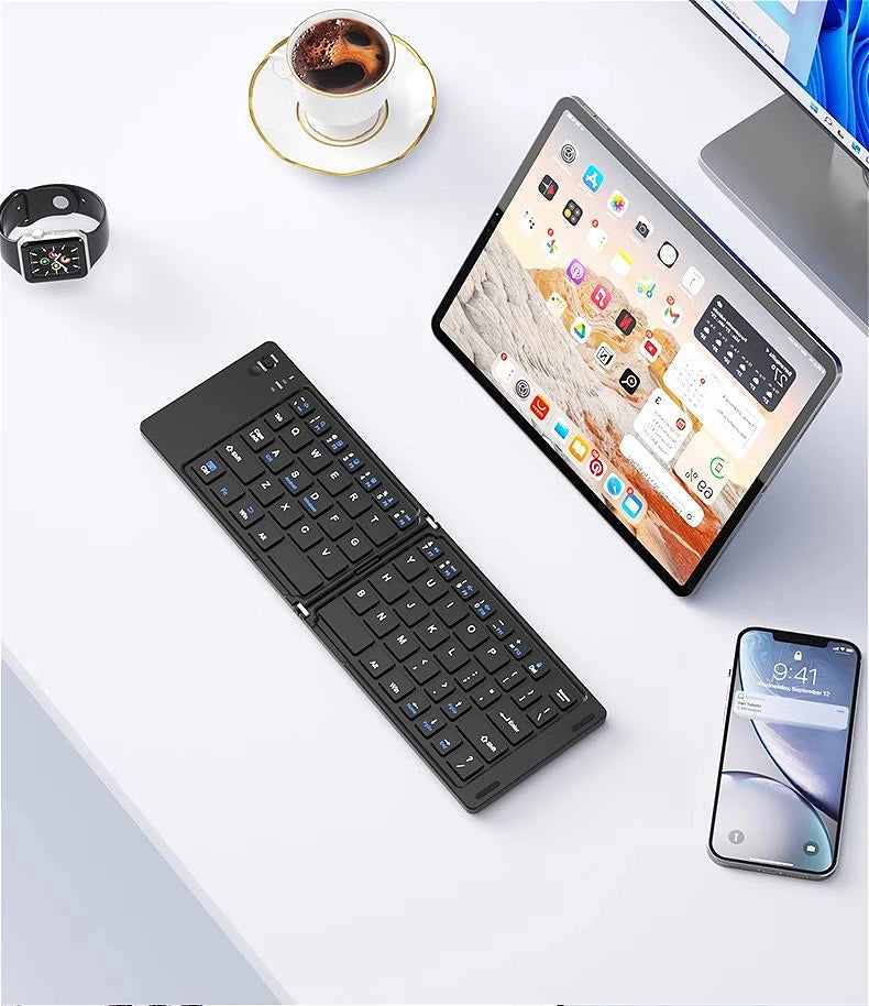 Foldable Bluetooth Travel Keyboard