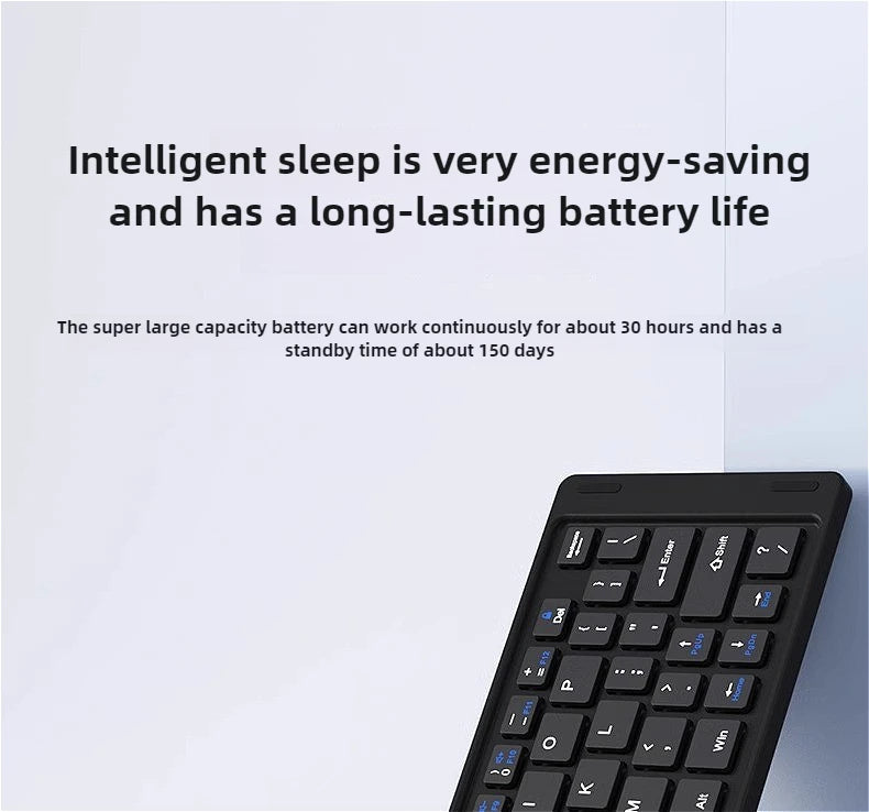 Foldable Bluetooth Travel Keyboard