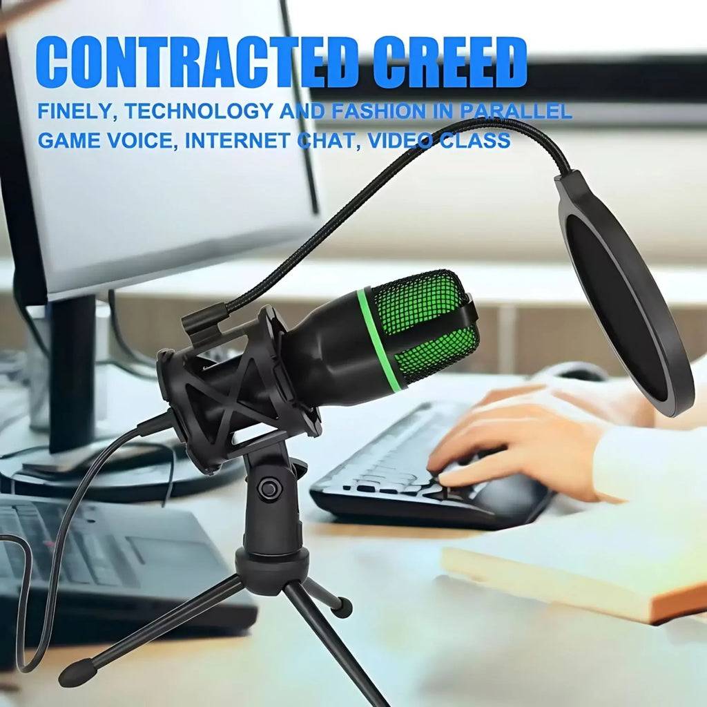 RGB USB Condenser Microphone Kit