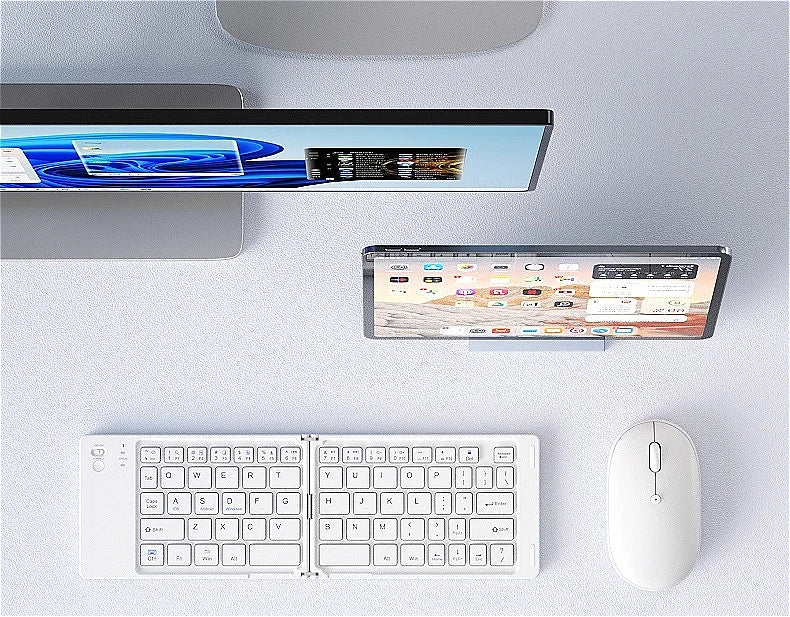 Foldable Bluetooth Travel Keyboard