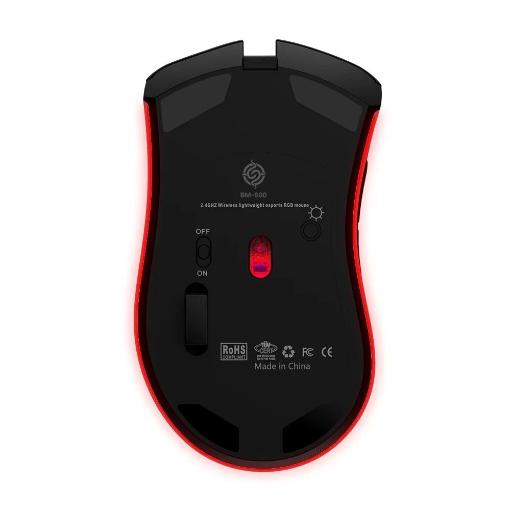 BM600 Rechargeable RGB Wireless Gaming Mouse