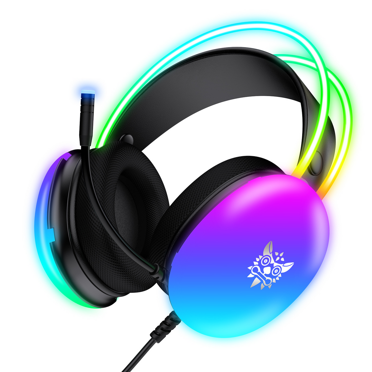 RGB Gaming Headset with Microphone