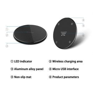 10W Fast Wireless Charging Pad